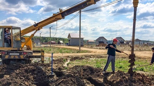 Свайно-ростверковый фундамент в Орше